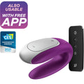 Double Fun Couples Rechargeable G-Spot Vibrator – Remote Control